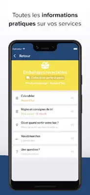 Mes Déchets - Appli Kyrielle android App screenshot 8